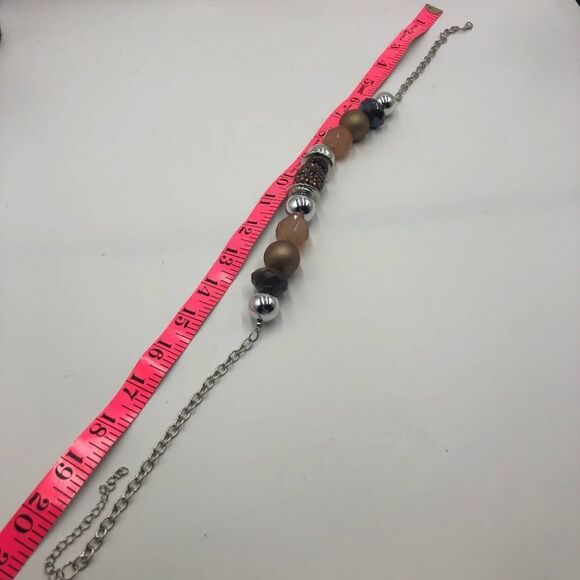 Contemporary Glam: Paparazzi Beaded Gold and Statement Necklace Earrings Set - Picture 8 of 8